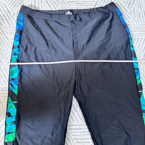 Black swim trunks, size 24, NWOT - Picture 5 of 6
